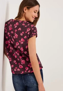 Printshirt Mit Smockdetail