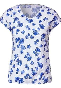 Printshirt Mit Smockdetail