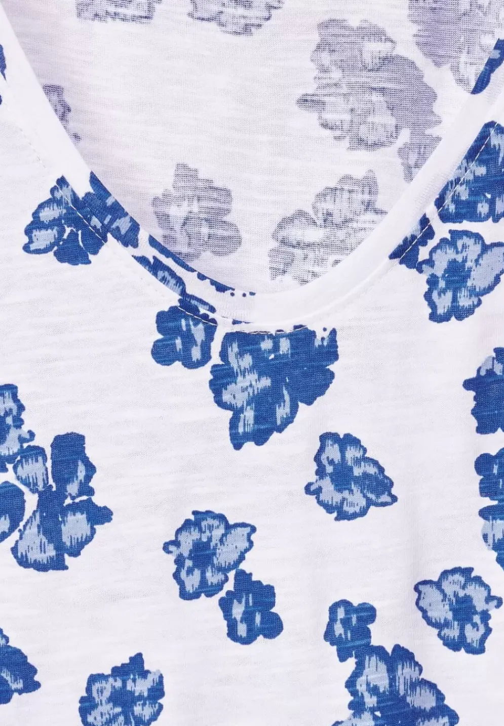 Printshirt Mit Smockdetail