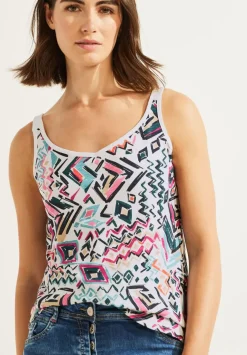 Printtop In Flammgarn