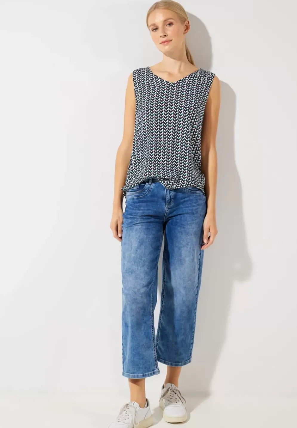 Printtop Mit Raffung