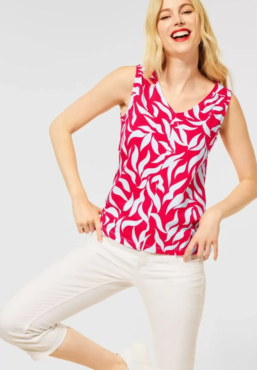 Printtop Mit Raffung