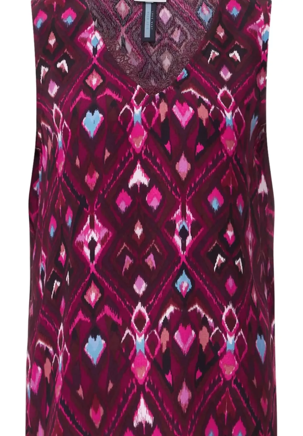 Printtop Mit Spitzeneinsatz