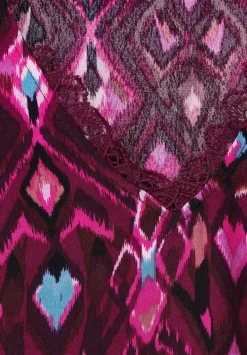 Printtop Mit Spitzeneinsatz