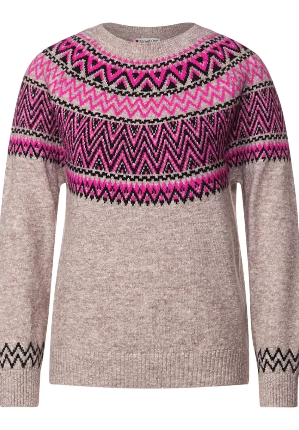 Pullover Im Norweger-Look