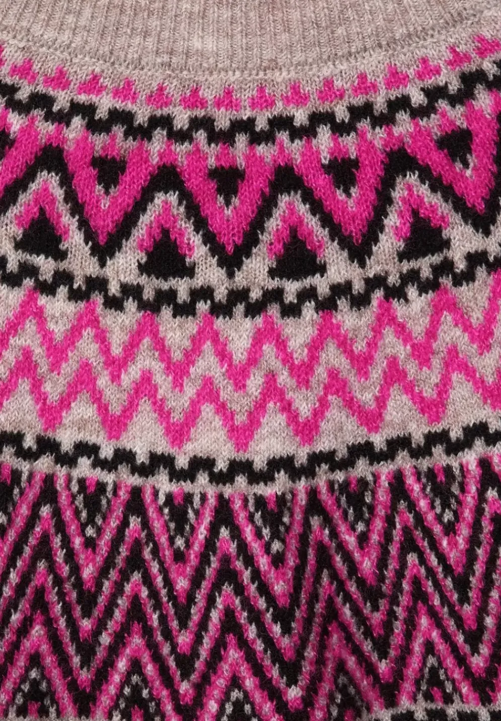 Pullover Im Norweger-Look
