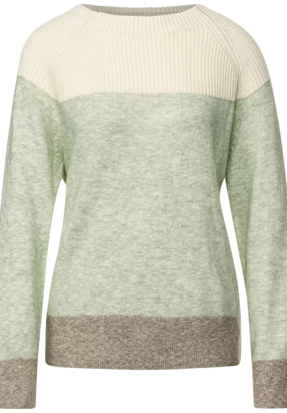 Pullover Im Strickmix