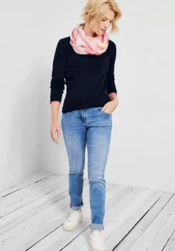 Pullover Im Strukturmix