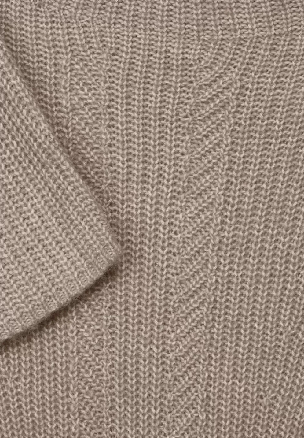 Pullover In Mouline Look
