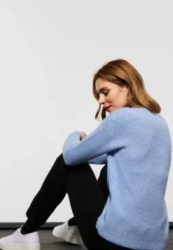 Pullover In Mouline Look