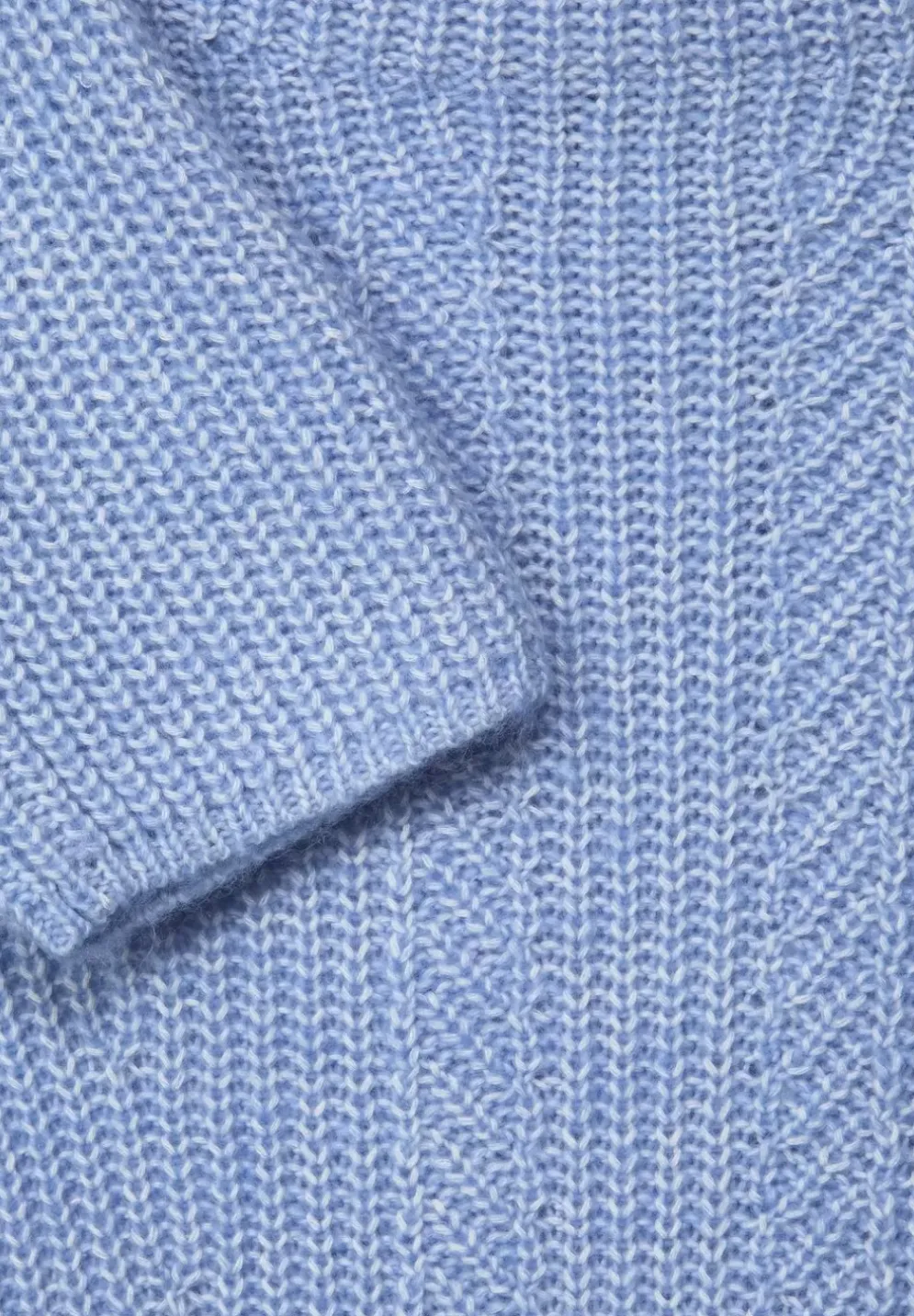 Pullover In Mouline Look