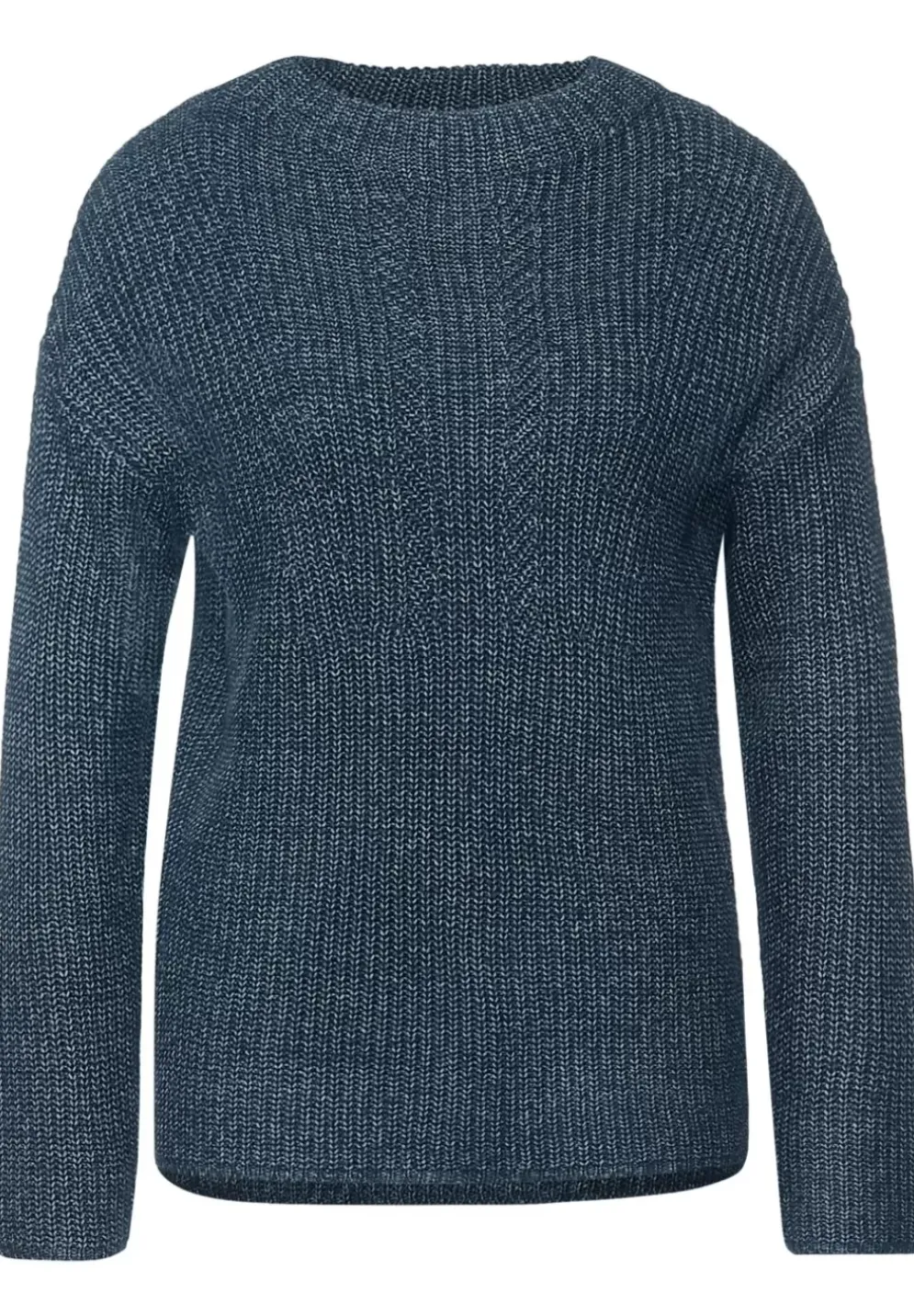 Pullover In Mouline Look
