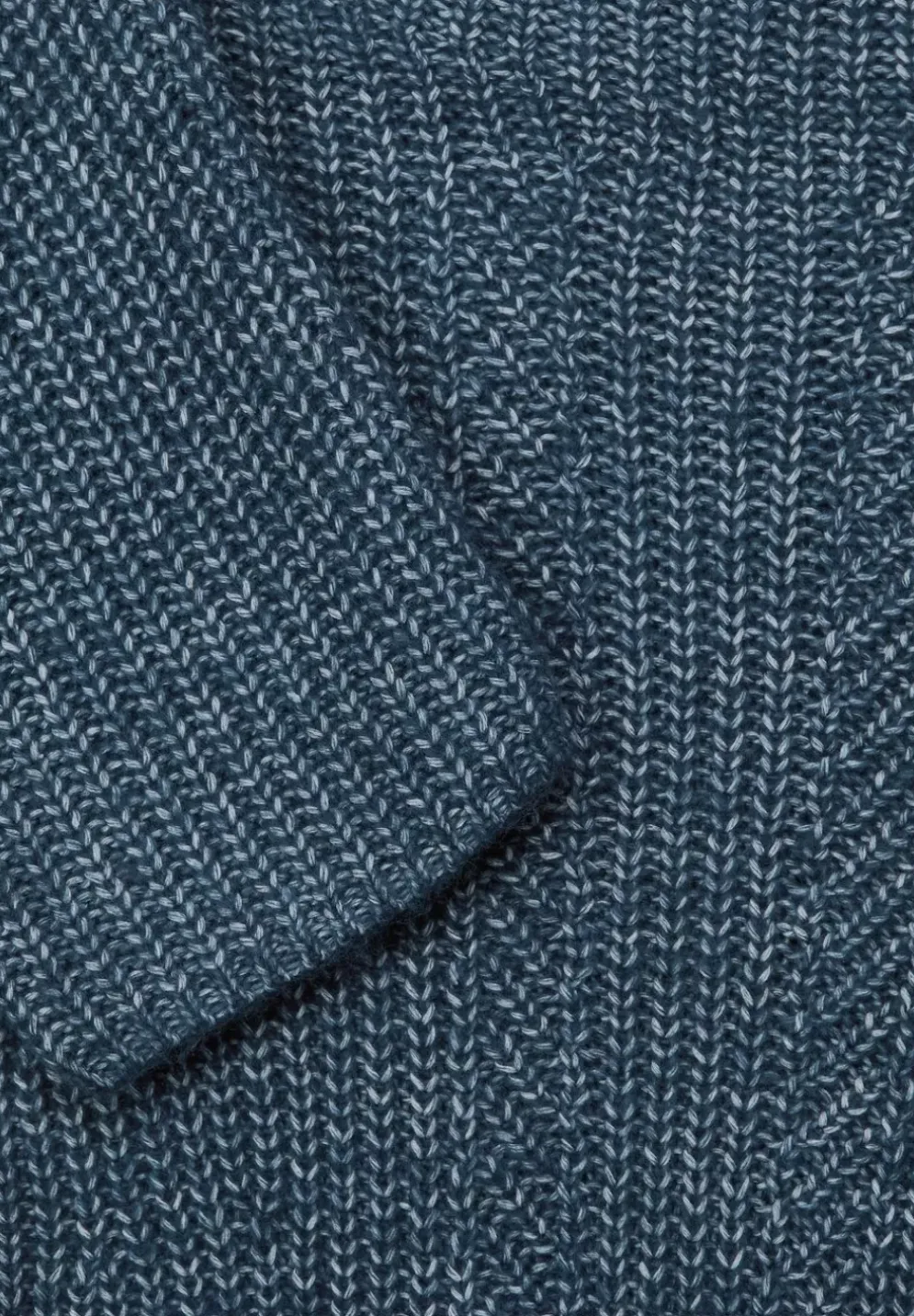 Pullover In Mouline Look