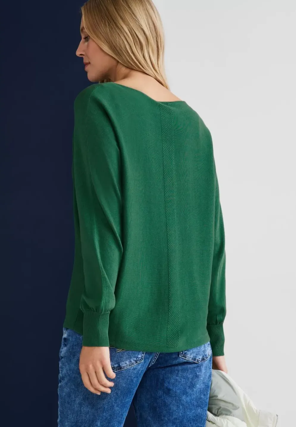 Pullover In Unifarbe