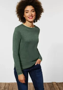 Pullover In Unifarbe