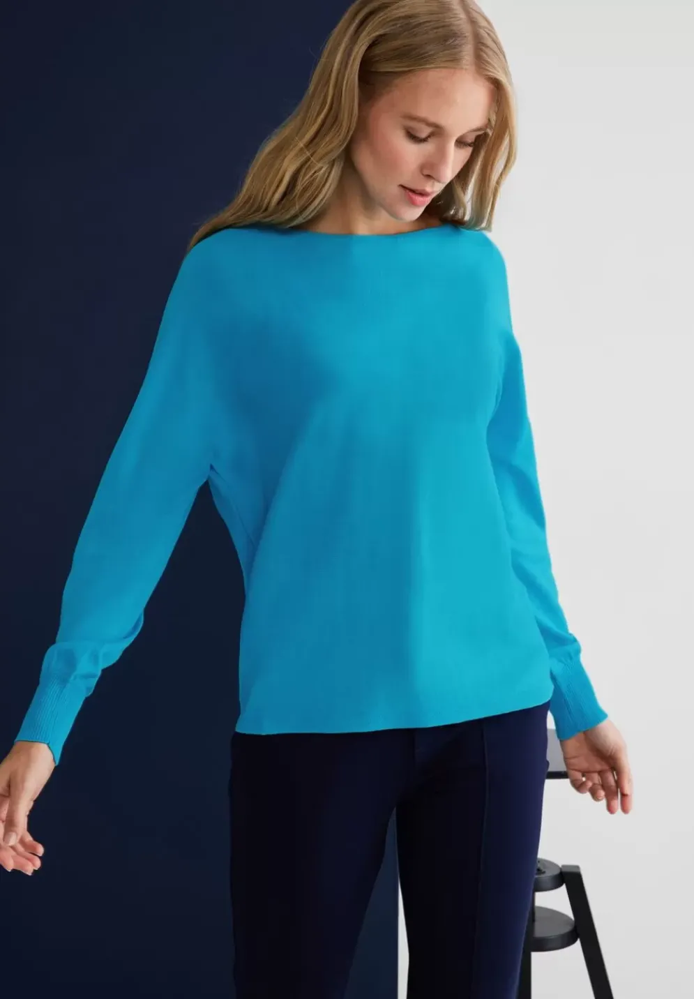 Pullover In Unifarbe