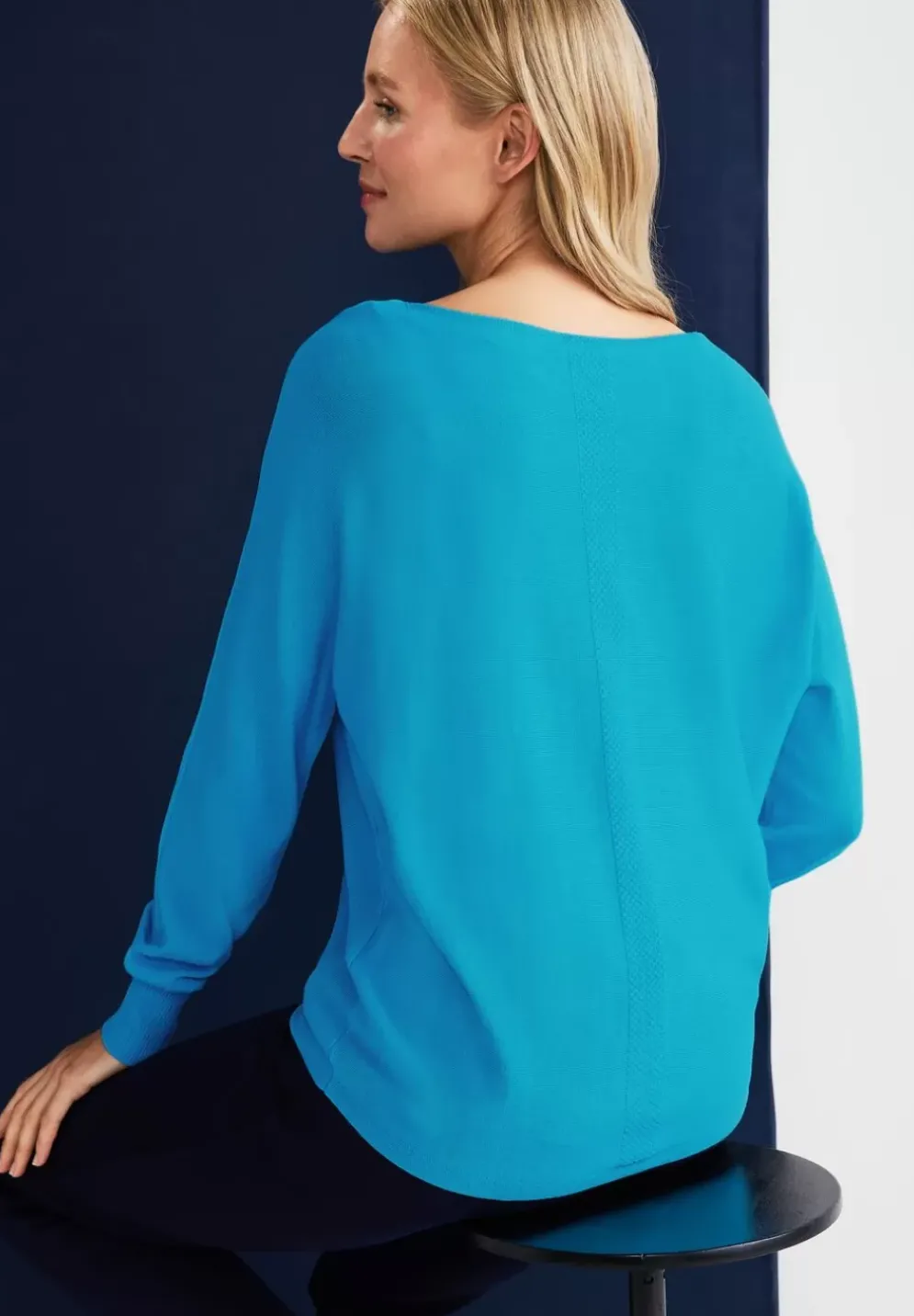 Pullover In Unifarbe