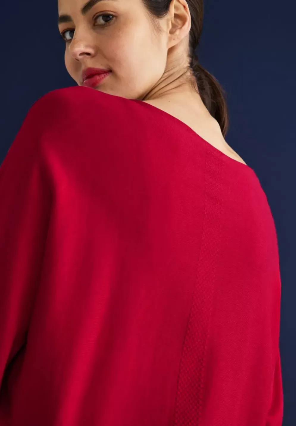 Pullover In Unifarbe