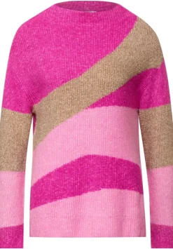 Pullover Mit Colourblock