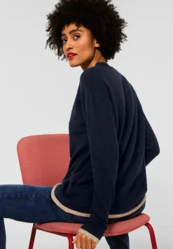 Pullover Mit Farbdetails
