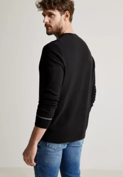 Pullover Mit Feiner Struktur