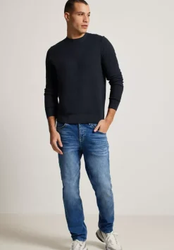 Pullover Mit Feiner Struktur