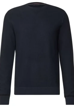 Pullover Mit Feiner Struktur