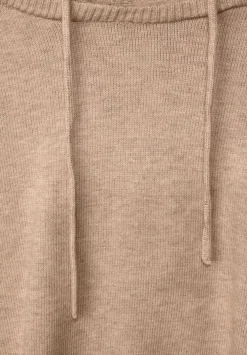 Pullover Mit Kapuzendetail
