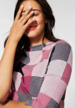 Pullover Mit Karomuster