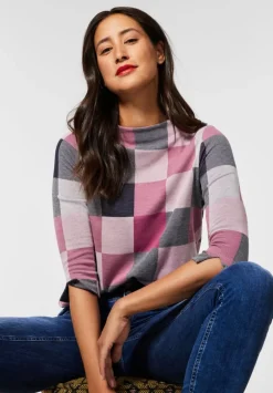 Pullover Mit Karomuster