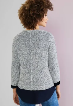 Pullover Mit Multicolor Garn