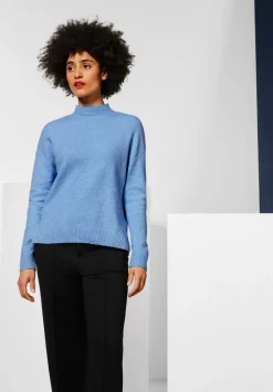 Pullover Mit Stehkragen