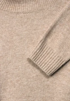 Pullover Mit Stehkragen