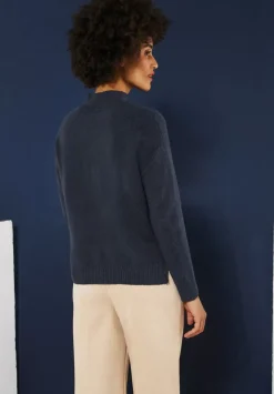 Pullover Mit Stehkragen