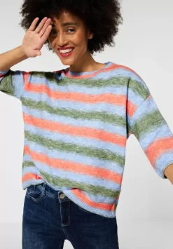 Pullover Mit Streifenmuster