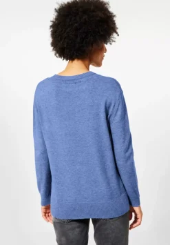 Pullover Mit V-Ausschnitt