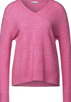 Pullover Mit V-Ausschnitt