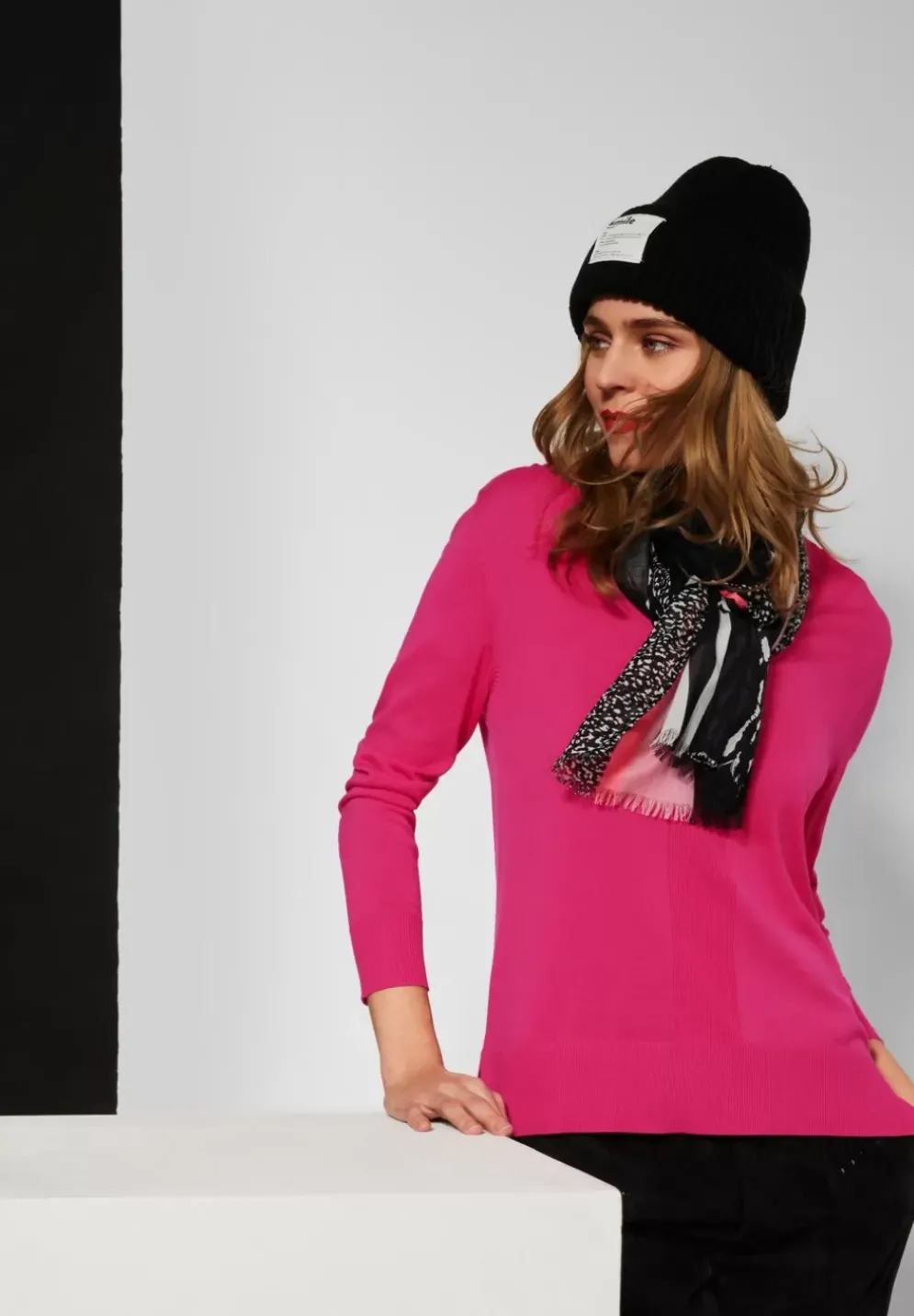 Pullover Mit V-Ausschnitt