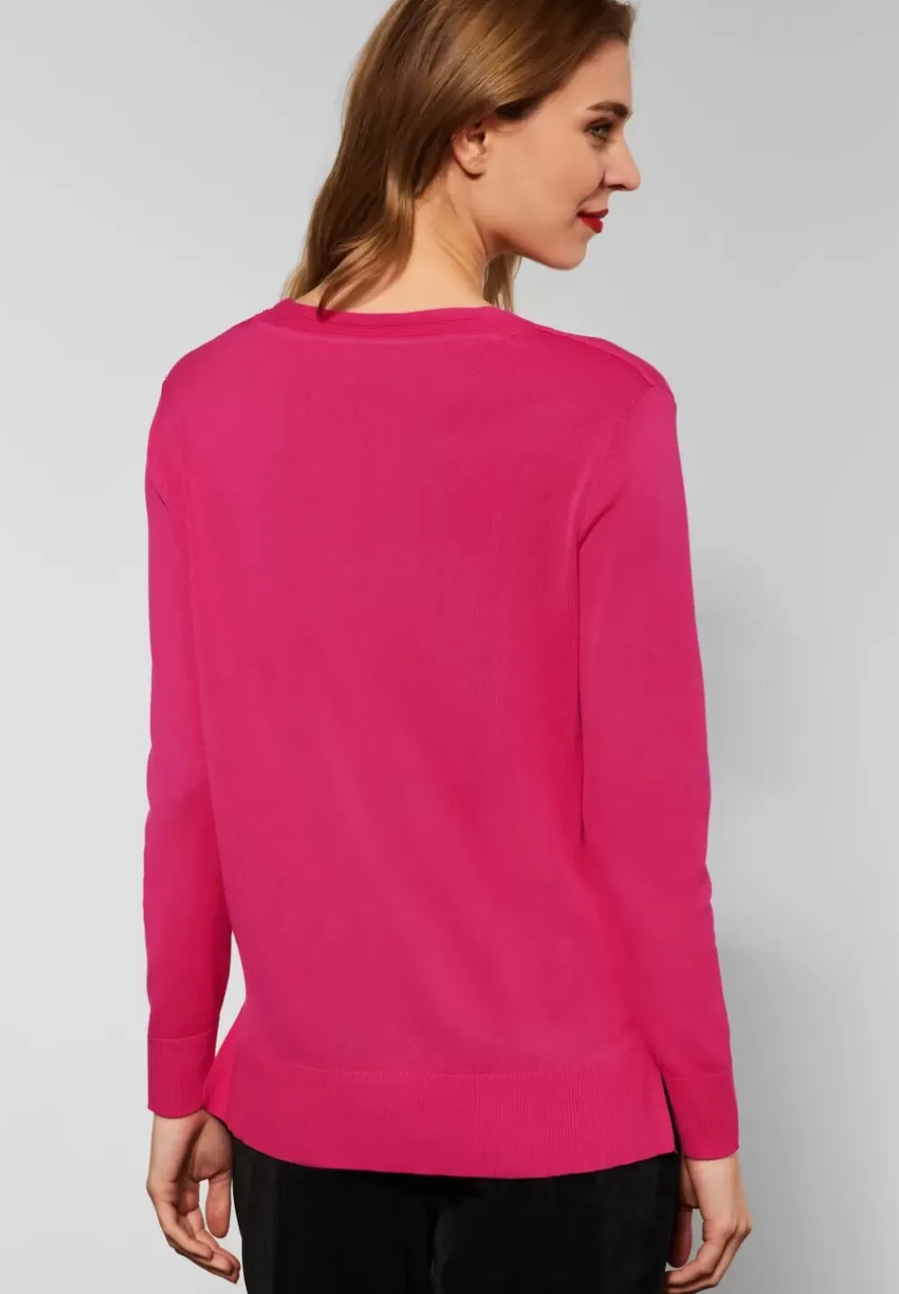 Pullover Mit V-Ausschnitt