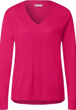 Pullover Mit V-Ausschnitt