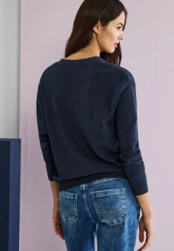Pullover Mit V-Ausschnitt