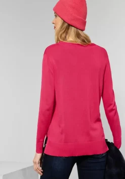 Pullover Mit V-Ausschnitt