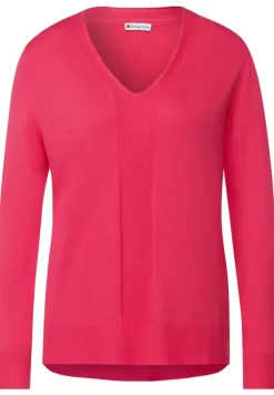 Pullover Mit V-Ausschnitt