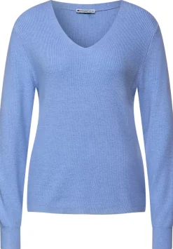 Pullover Mit V-Ausschnitt