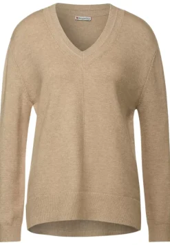 Pullover Mit V-Ausschnitt