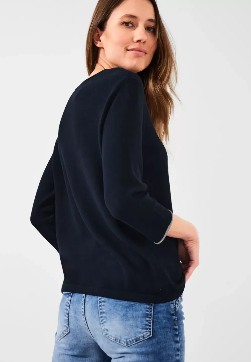 Pullover Mit V-Ausschnitt