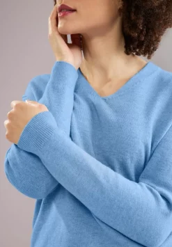 Pullover Mit V-Ausschnitt