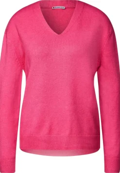 Pullover Mit V-Ausschnitt