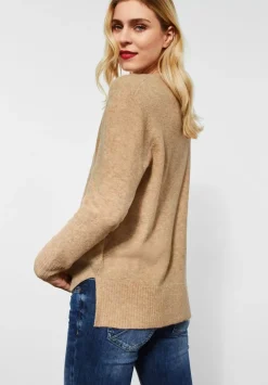 Pullover Mit V-Ausschnitt