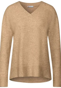 Pullover Mit V-Ausschnitt